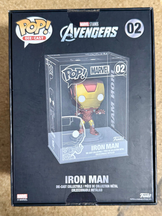 Funko Pop! Die-Cast Iron Man #02 Marvel MCU Avengers Funko Shop 2021 Exclusive - for just $30! 