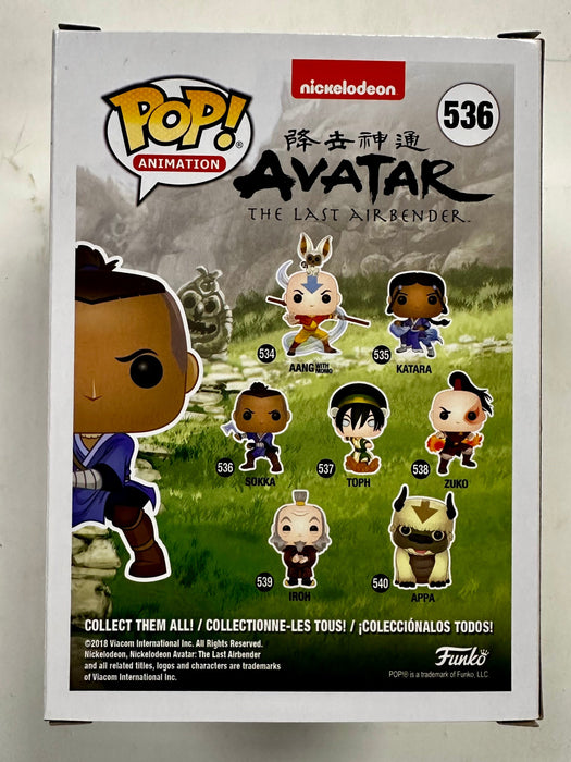 Ian Ousley Signed Sokka Funko Pop! #536 Avatar Last Airbender Netflix With PSA COA - for just $150! 