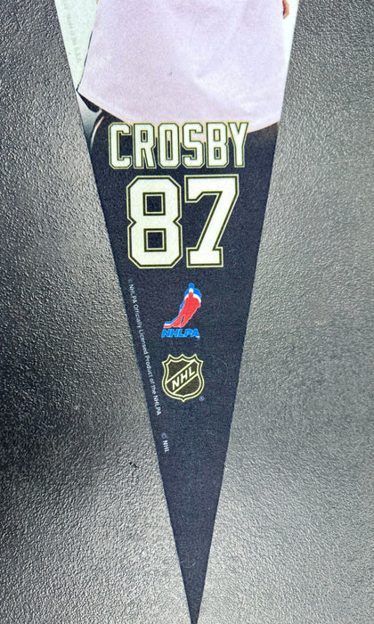 Pittsburgh Penguins 2009 Stanley Cup Sidney Crosby Youngest Captain NHL Pennant - for just $25! 