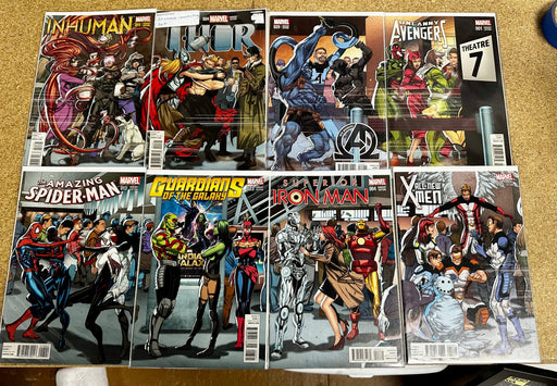 Marvel Avengers Premiere Larroca Welcome Home 20 Cover Connecting 2012 Variant Set - for just $200! 