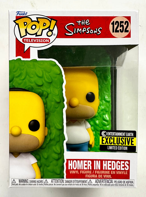 Funko Pop! Television Homer Simpson In Hedges #1252 Simpsons EE 2022 Exclusive - for just $15! 