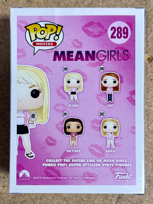 Funko Pop! Movies Regina George #289 Mean Girls 2016 Vaulted - for just $50! 