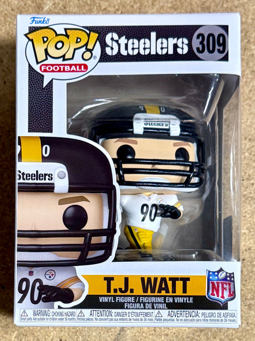 Funko Pop! Football TJ Watt #309 NFL Pittsburgh Steelers 2025 DPOY 2021 - for just $15! 