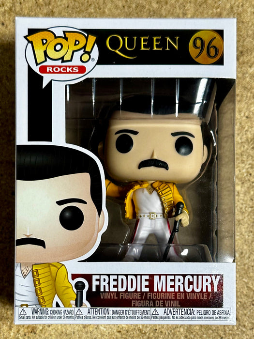 Funko Pop! Rocks Queen Freddie Mercury #96 Bohemian Rhapsody Under Pressure - for just $13! 