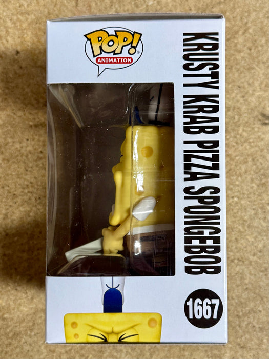 Funko Pop! Animation Krusty Krab Pizza Spongebob #1667 SquarePants 25 Years 2024 - for just $13! 