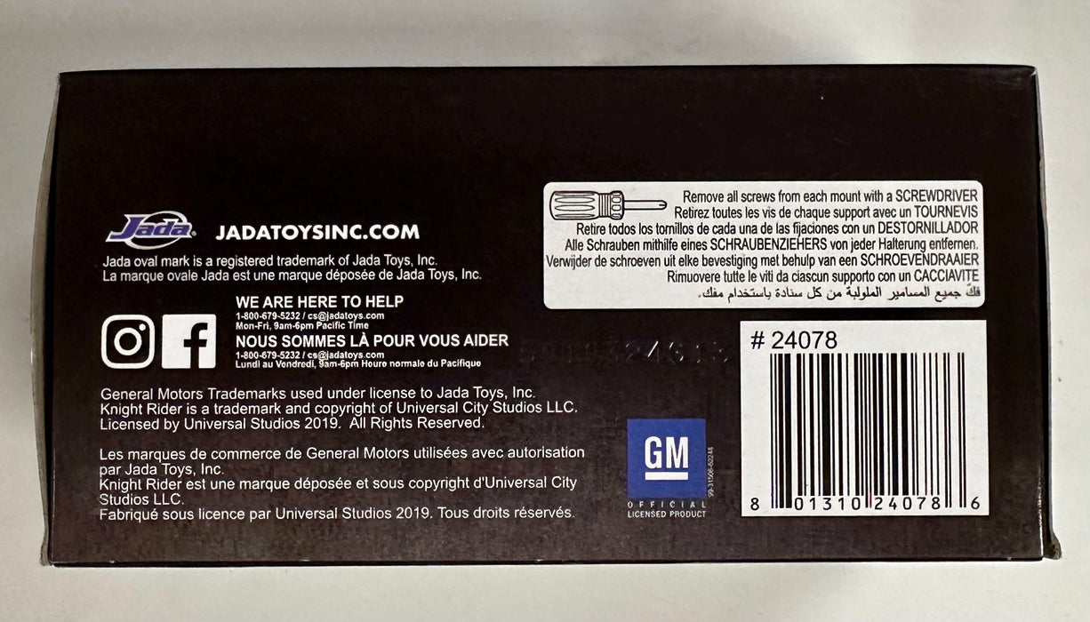Jada Toys Knight Rider 1982 Pontiac Trans Am K.I.T.T. 1:32 Scale Die-Cast - for just $15! 