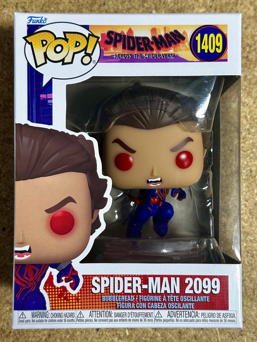 Funko Pop! Marvel Spider-Man 2099 (Unmasked) #1409 Across The Spider-Verse 2024 - for just $13! 