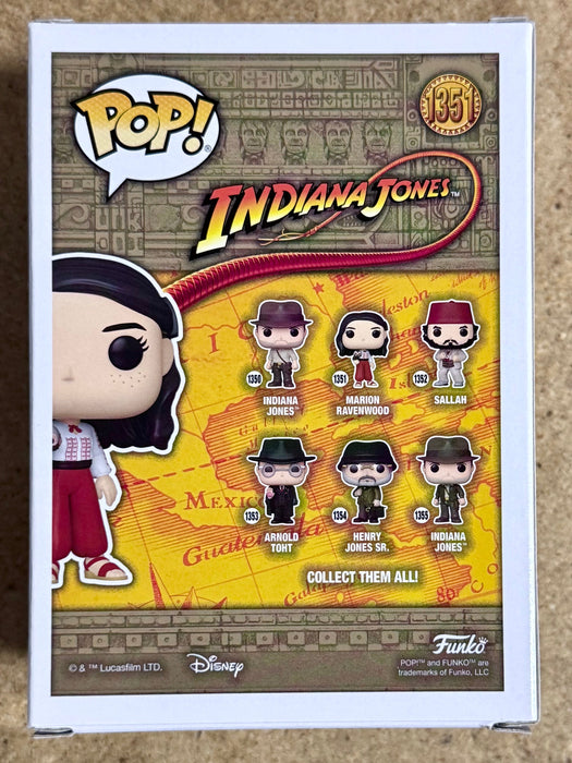 Karen Allen Signed Marion Ravenwood Indiana Jones Funko Pop! #1351 With JSA COA - for just $140! 