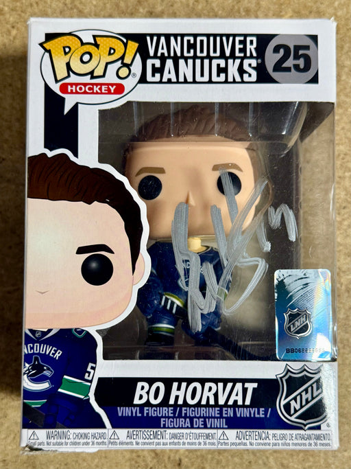 Bo Horvat Signed Funko Pop! #25 NHL Canada Vancouver Canucks With JSA COA - for just $150! 