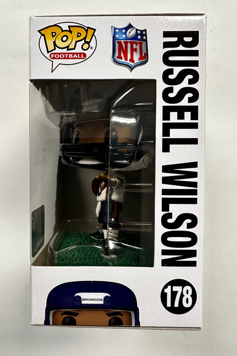 Funko Pop! Football Russell Wilson Throwing #178 NFL Denver Broncos QB 2023 - for just $15! 