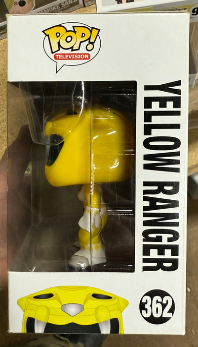 Funko Pop! Television Yellow Power Ranger #362 Saber Tooth Tiger 2016 Vaulted - for just $20! 