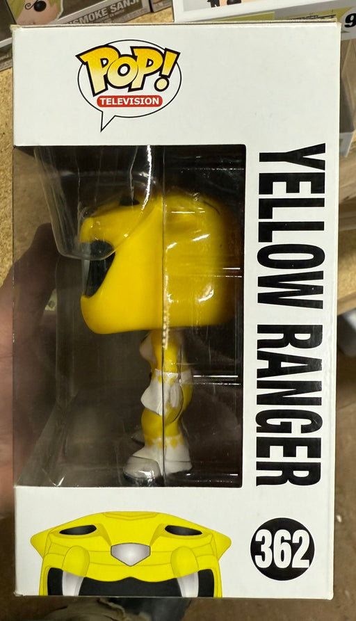 Funko Pop! Television Yellow Power Ranger #362 Saber Tooth Tiger 2016 Vaulted - for just $20! 