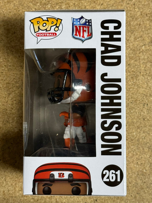Funko Pop! Football Chad Johnson (Ocho-Cinco) #261 NFL Cincinnati Bengals 2024 - for just $13! 