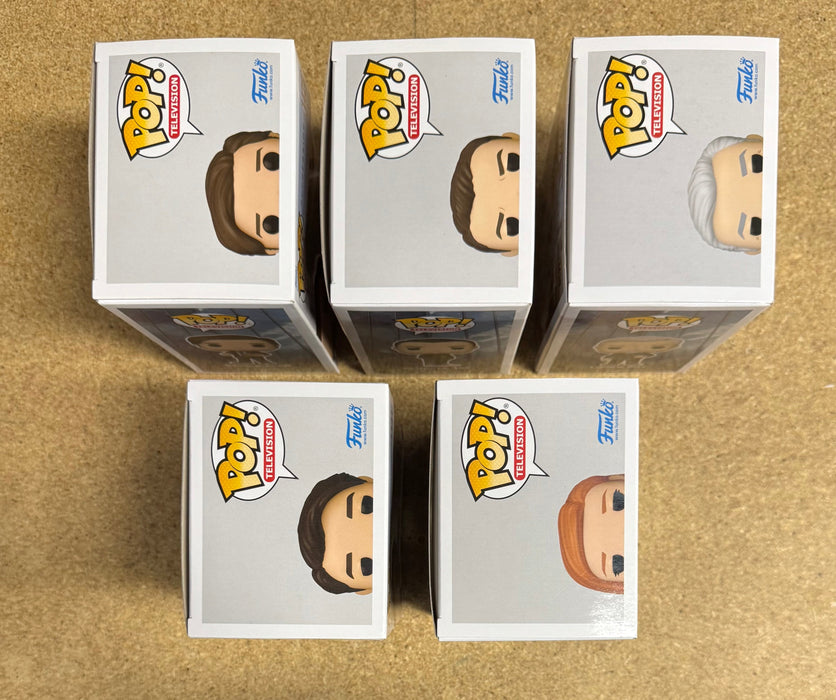 Funko Pop! Television Roman Logan Shiv Kendall & Greg Hirsch Succession Set Of 5 - for just $50! 