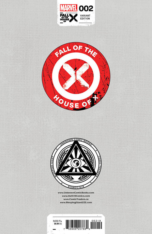 Fall Of The House Of X 2 Unknown Comics Ben Harvey Exclusive Virgin Var [Fhx] (02/14/2024) - for just $20! 
