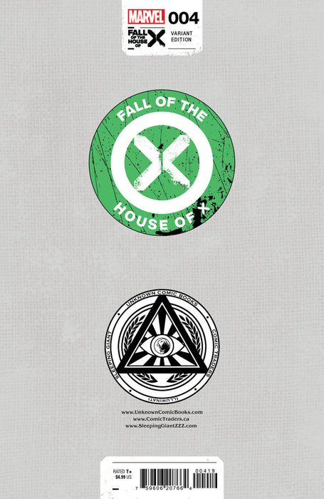 Fall Of The House Of X #4 Unknown Comics Kaare Andrews Exclusive Virgin Var [Fhx] (04/17/2024) - for just $20! 