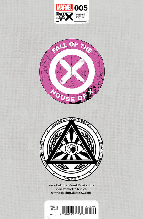 Fall Of The House Of X #5 Unknown Comics Miguel Mercado Exclusive Var [Fhx] (05/22/2024) - for just $10! 