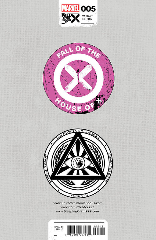 Fall Of The House Of X #5 Unknown Comics Miguel Mercado Exclusive Var [Fhx] (05/22/2024) - for just $10! 