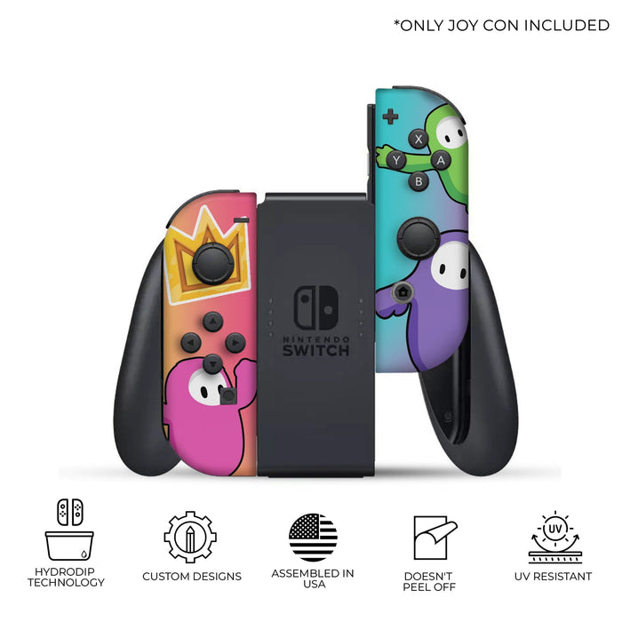 Fall Guys Inspired Nintendo Switch Joy-Con Left and Right Switch Controllers by Nintendo - for just $134.99! 
