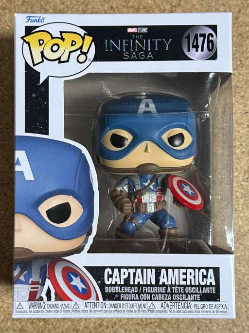 Funko Pop! Marvel Captain America #1476 Marvel MCU Infinity Saga 2024 - for just $13! 