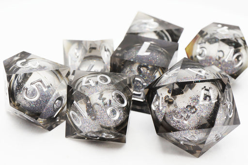 Sharp-Edged Liquid Core RPG Dice Set - for just $54.99! 