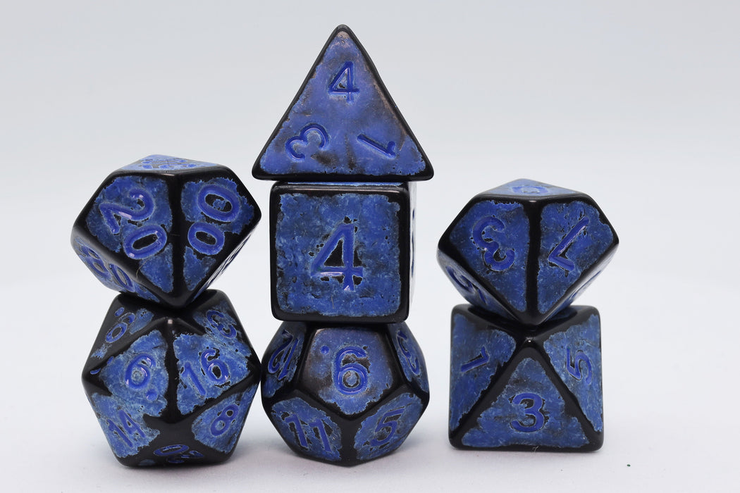 Timeworn Blue RPG Dice Set - for just $10.99! 