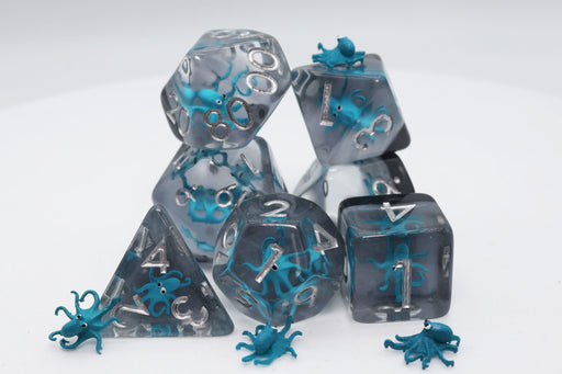 Teal Octopus RPG Dice Set - for just $16.99! 