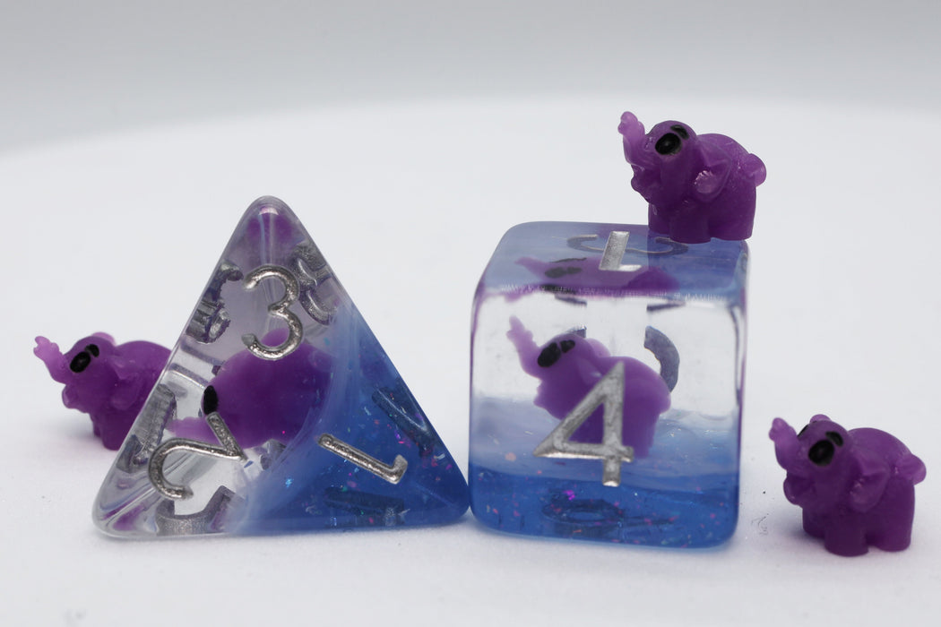 Purple Elephant RPG Dice Set - for just $16.99! 