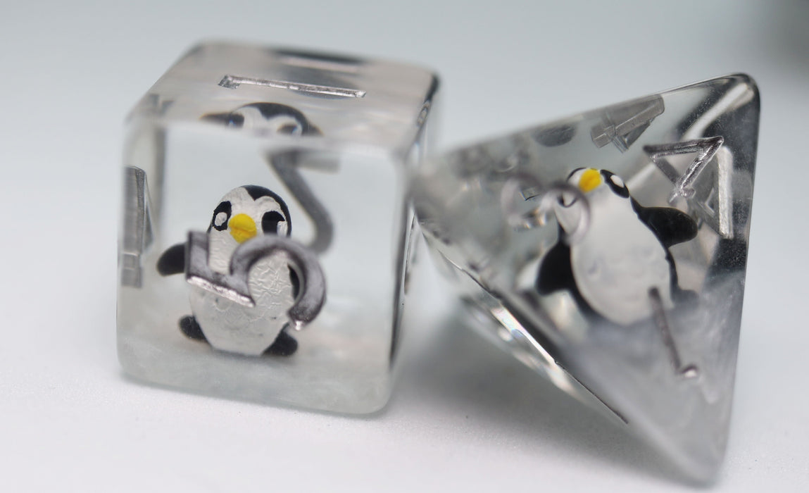 Baby Penguin RPG Dice Set - for just $16.99! 