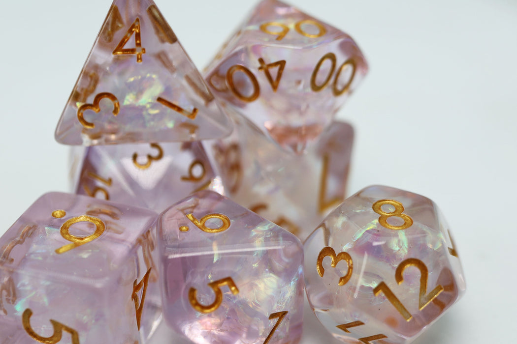 Sakura Petals RPG Dice Set - for just $14.99! 