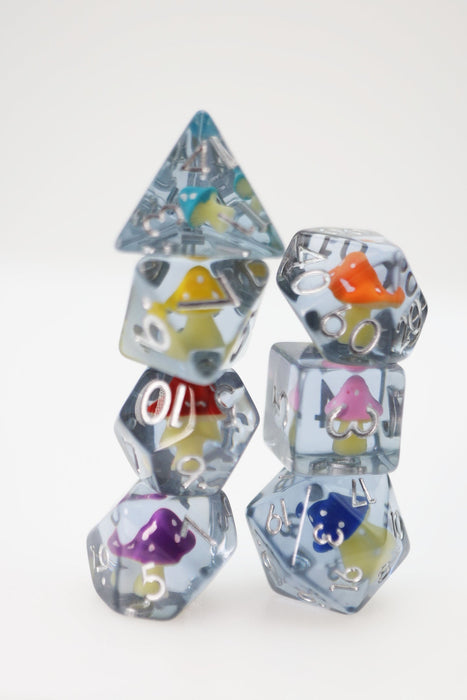 Whimsical Mushrooms RPG Dice Set - for just $16.99! 