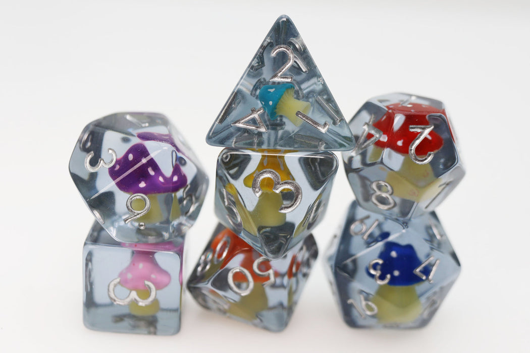 Whimsical Mushrooms RPG Dice Set - for just $16.99! 
