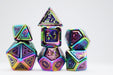 Alchemist Metals: Burnt Opal - Metal RPG Dice Set - for just $47.99! 