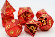 Ruby Quarry - Metal RPG Dice Set - for just $44.99! 