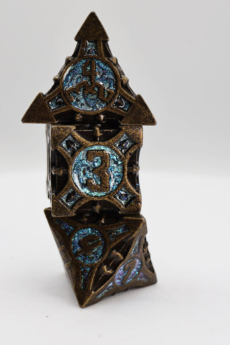 Quiver of Arrows: Night Sky Arrow - Metal RPG Dice Set - for just $44.99! 