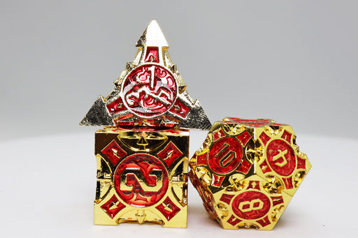 Quiver of Arrows: Royal Ruby Arrow - Metal RPG Dice Set - for just $44.99! 