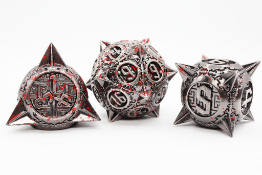 Meteor Storm: Abandoned Station - Metal RPG Dice Set - for just $46.99! 