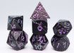 Purple Lightning - Metal RPG Dice Set - for just $46.99! 