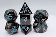 Metallic Bouquet: Dark Blue Pimpernel - Metal RPG Dice Set - for just $46.99! 