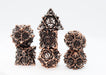Floral Starburst: Ancient Bouquet - Metal RPG Dice Set - for just $44.99! 