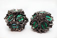 Floral Starburst: Midnight Forest - Metal RPG Dice Set - for just $44.99! 