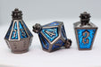 Moonlit Lantern: Midnight Frostfire - Metal RPG Dice Set - for just $44.99! 