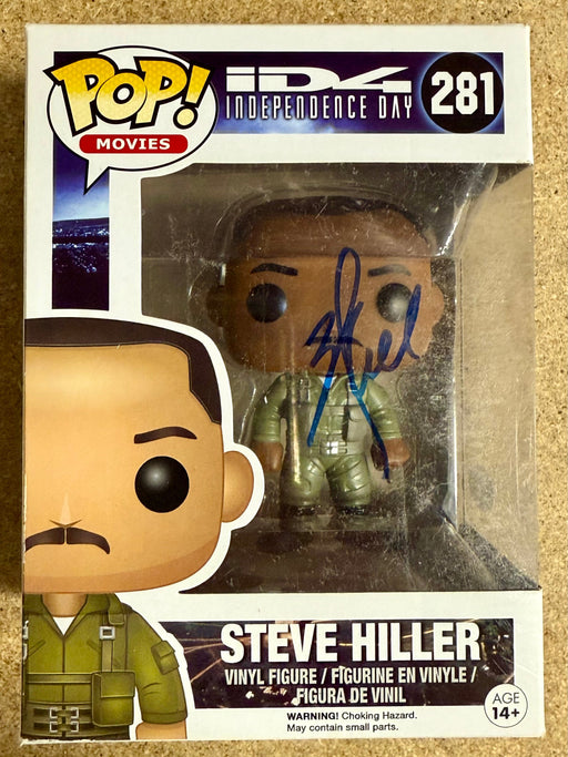 Will Smith Signed Steve Hiller Independence Day Funko Pop! #281 With JSA COA - for just $375! 