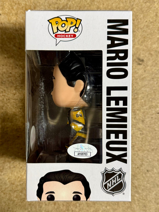 Mario Lemieux Signed NHL Pittsburgh Penguins Funko Pop! Exclusive With JSA COA - for just $500! 