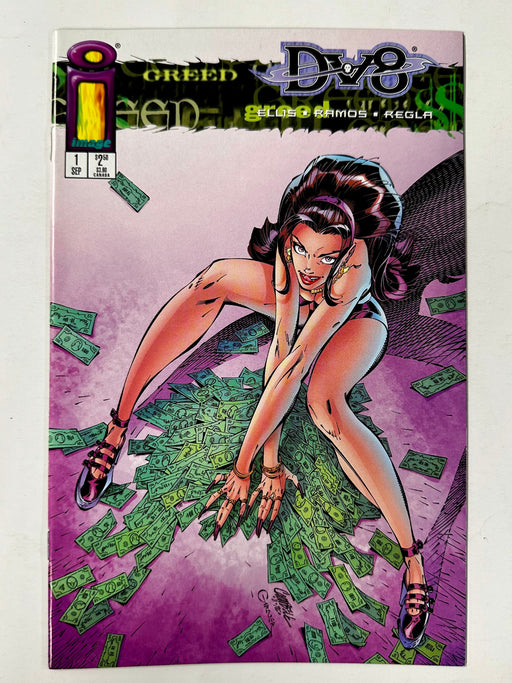 DV8 #1 (Image Comics 1996) J Scott Campbell Greed Variant Cover - for just $10! 