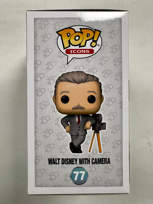 Funko Pop! Icons Walt Disney With Camera #77 Disney 100 FS 2023 Exclusive - for just $20! 