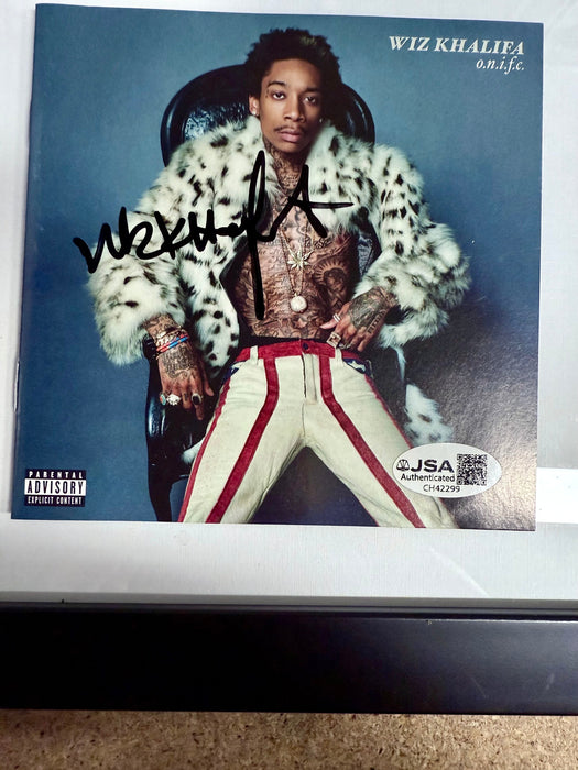 Wiz Khalifa Signed O.N.I.F.C. Only In First Class Framed CD Booklet With JSA COA - for just $275! 
