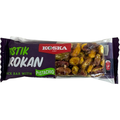 Koska Pistachio Energy Bars - Delicious, Nutritious Snack For On-The-Go Energy Boost - for just $3.99! 