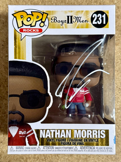 Nathan Morris Signed Boys II Men 2021 Vaulted Funko Pop! With JSA COA - for just $70! 