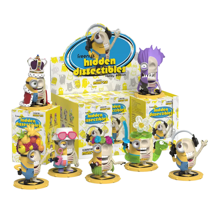 Freeny's Hidden Dissectibles Minions Series 01 - Vacay Edition Blind Box (1 Blind Box) - for just $15.99! 